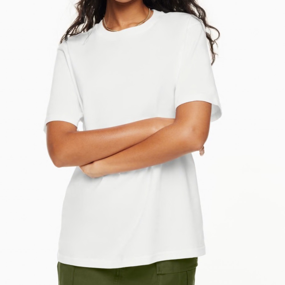 NWOT TNA Light Gray Short Sleeve Tee